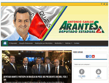 Tablet Screenshot of antoniocarlosarantes.com.br